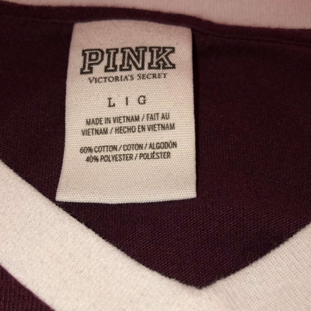 pink victorias secret top